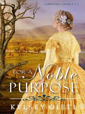 cover image of For a Noble Purpose